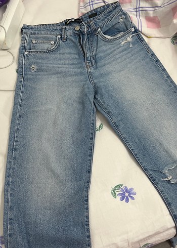 Mavi Denim Salaş Midi Kot Pantolon - Görsel 2