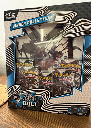 Pokémon Black Bolt Binder Koleksiyonu