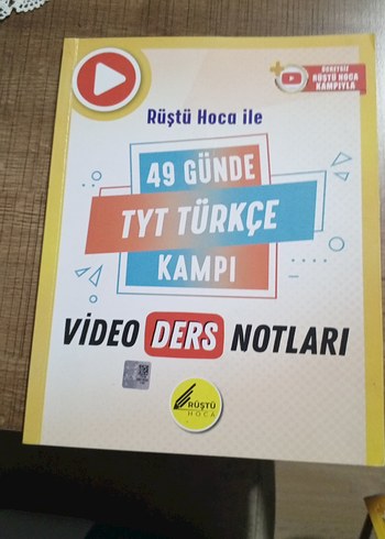 Rüştü Hoca ile 49 Günde TYT Türkçe Kampı Kitabı