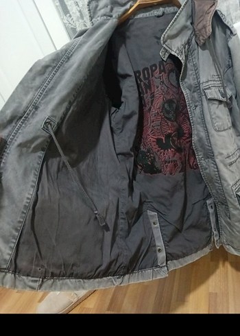 Gri Kot Kemerli Erkek Yeleği - Görsel 5