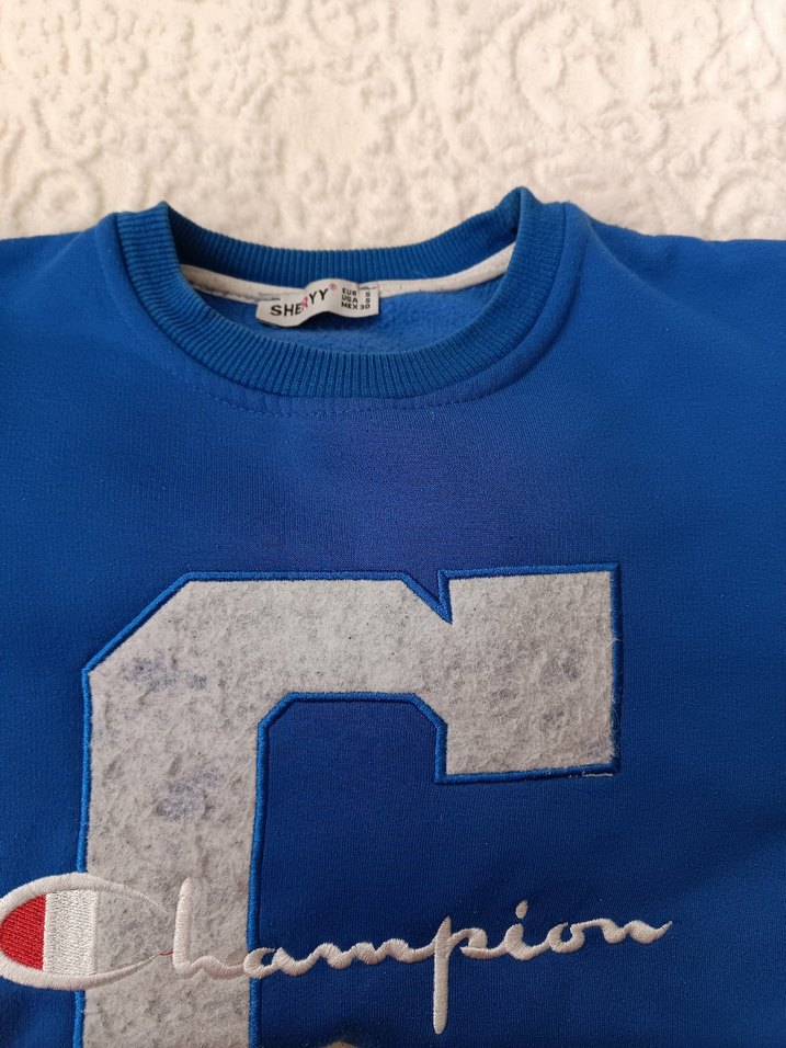 Mavi Kadın Oversize Sweatshirt - Görsel 3