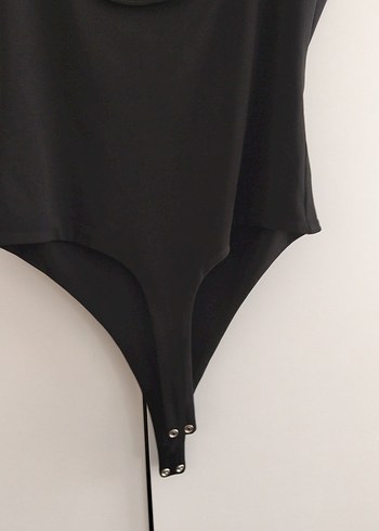 s Beden Siyah Strappy Kadın Monokini