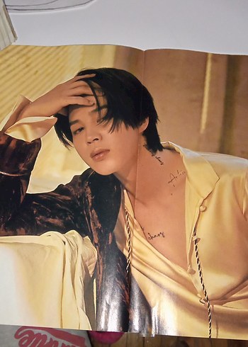 Gri Leopar Desenli Salaş Tuxedo Ceket - Görsel 8