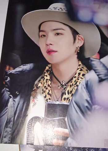 Gri Leopar Desenli Salaş Tuxedo Ceket - Görsel 5