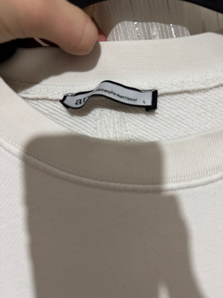 Ami Beyaz Kadın Sweatshirt - Görsel 4