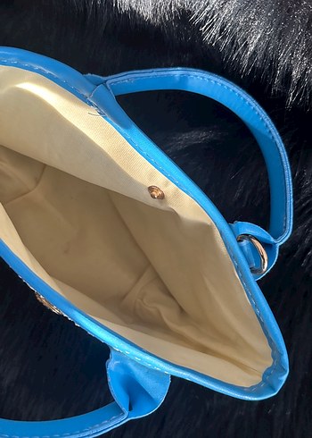 Mavi Bohem Tarz El Çantası - Görsel 4