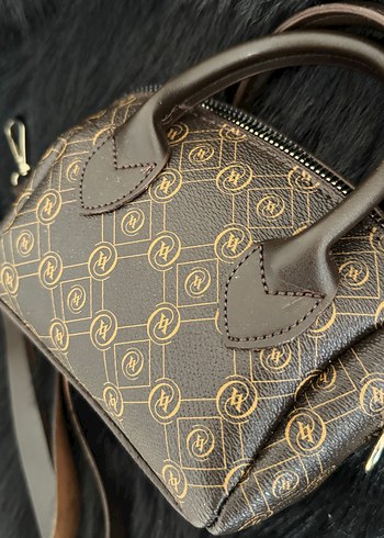 Kahverengi Vakko Benzeri Deri Çanta - Görsel 2