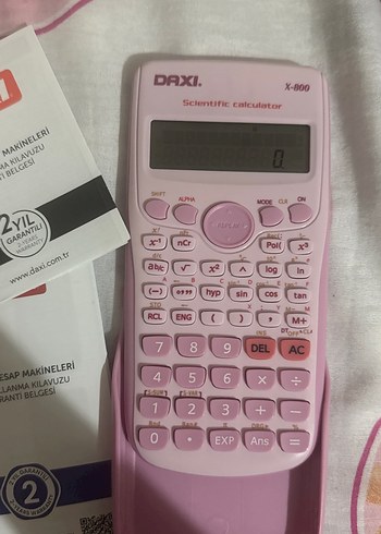 Daxi X-800 240 Fonksiyonlu Bilimsel Hesap Makinesi - Görsel 4