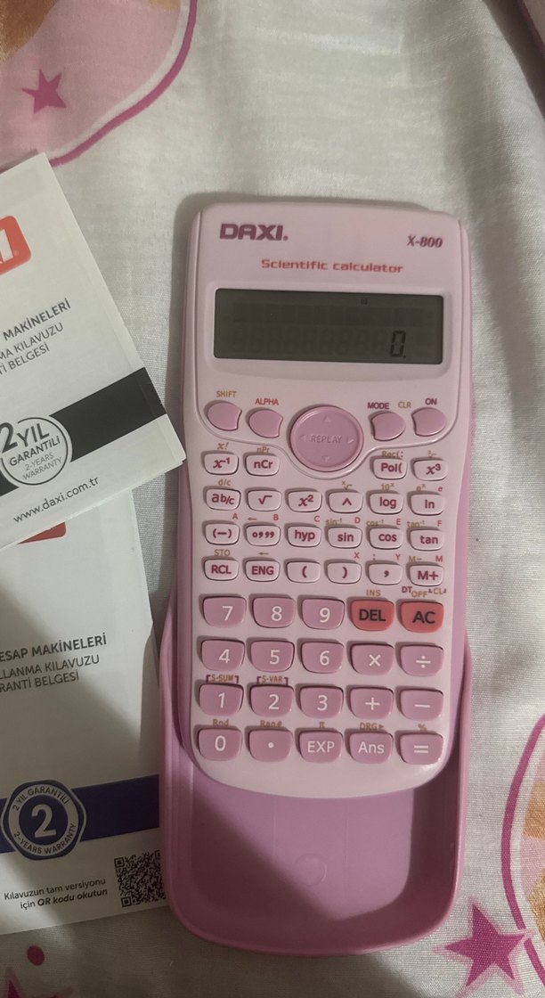 Daxi X-800 240 Fonksiyonlu Bilimsel Hesap Makinesi - Görsel 4