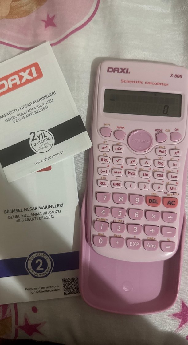 Daxi X-800 240 Fonksiyonlu Bilimsel Hesap Makinesi - Görsel 3