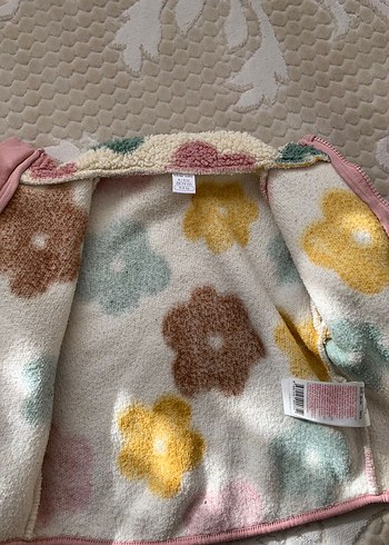 Çiçek Desenli Bohem Kız Çocuk Ceketi - Görsel 5