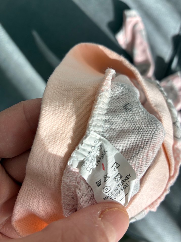 Pembe V Yaka çocuk Pijama Takımı - Görsel 5