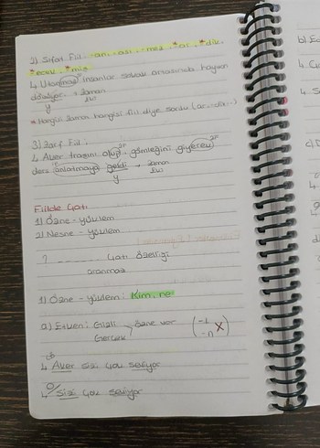 Aker kartal tyt Türkçe el yazmalı kamp defteri - Görsel 10