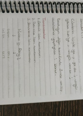 Aker kartal tyt Türkçe el yazmalı kamp defteri - Görsel 7