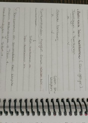 Aker kartal tyt Türkçe el yazmalı kamp defteri - Görsel 8