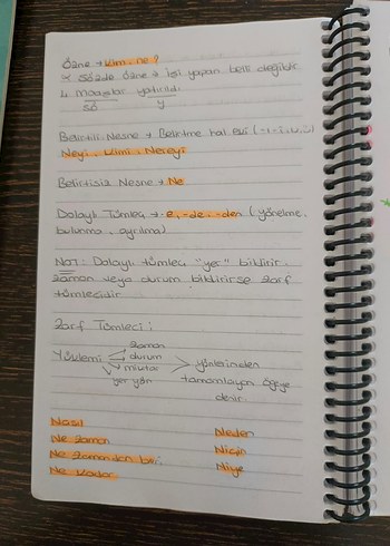 Aker kartal tyt Türkçe el yazmalı kamp defteri - Görsel 12