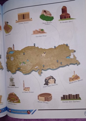 Türkiye Haritaları Çalışma Defteri - Görsel 9