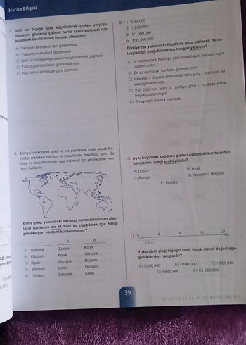 Bilfen TYT Coğrafya Soru Bankası - Görsel 4