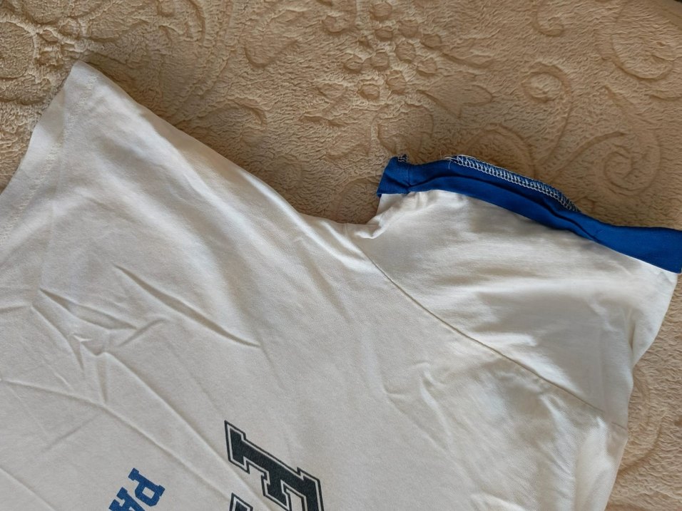 Beyaz florida baskılı crop tisort - Görsel 4