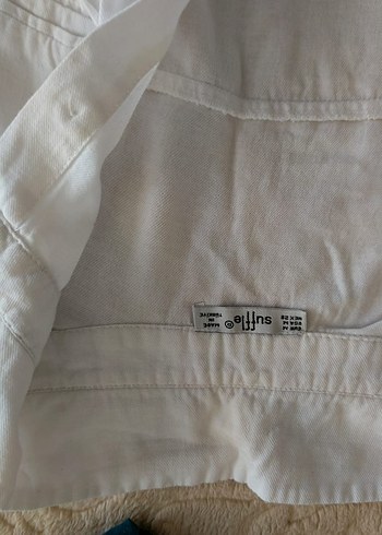 beyaz kadın crop gomlek - Görsel 6