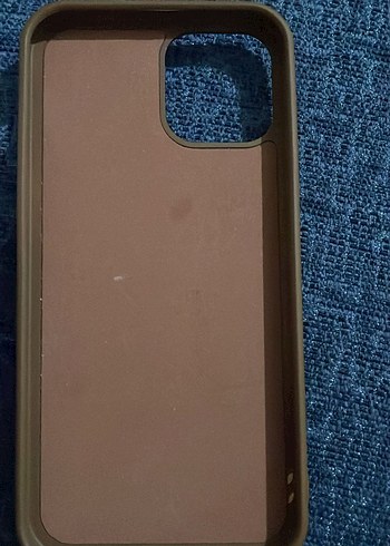 Kahverengi Tokalı Telefon Kılıfı iphone 12 - Görsel 3