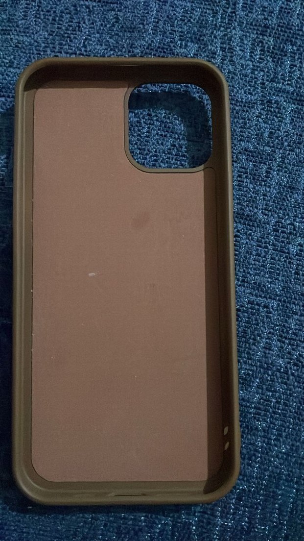 Kahverengi Tokalı Telefon Kılıfı iphone 12 - Görsel 3