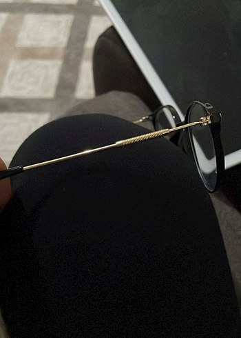 Parlak Siyah Kadın Gözlüğü dinlendirici gözlük - Görsel 2