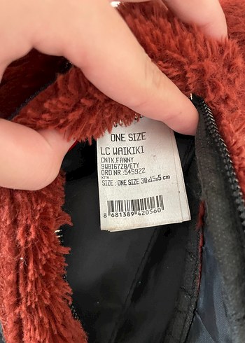 Peluş çapraz çanta - Görsel 3