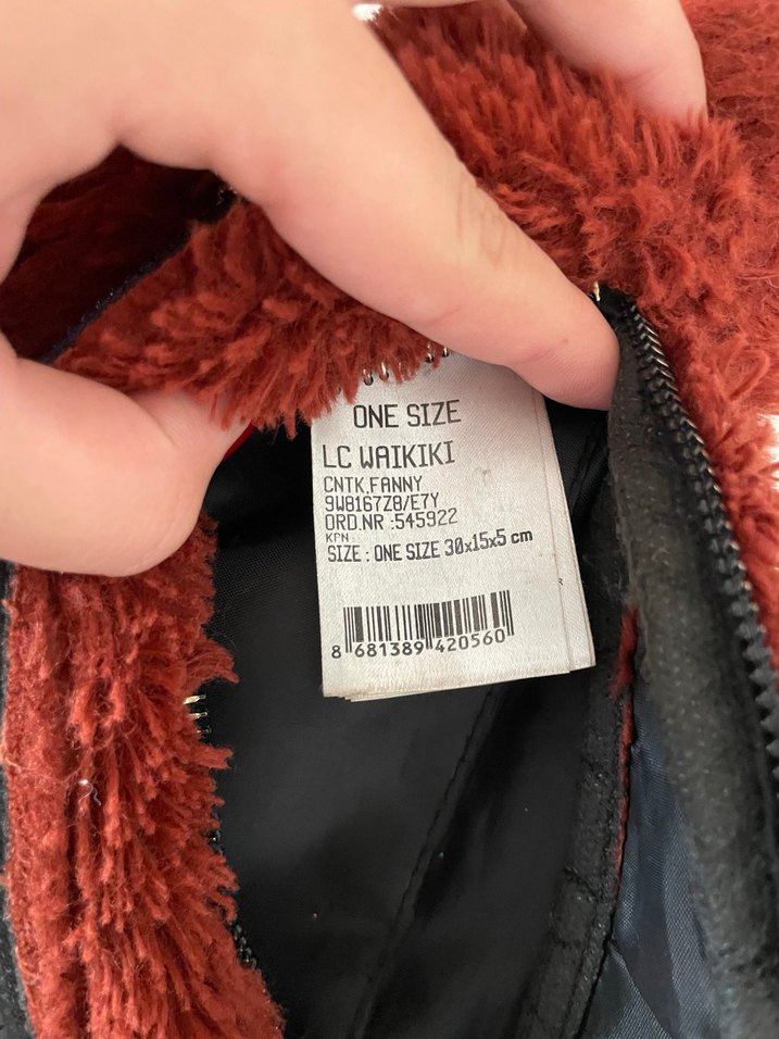 Peluş çapraz çanta - Görsel 3