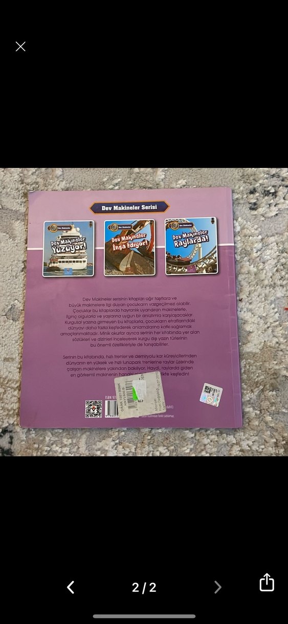 Dev Makineler Raylarda! Çocuk Kitabı - Görsel 2