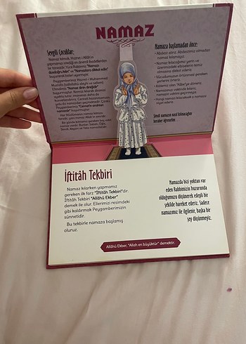 Namaz Kılmayı Öğreniyorum Kitabı - Görsel 3