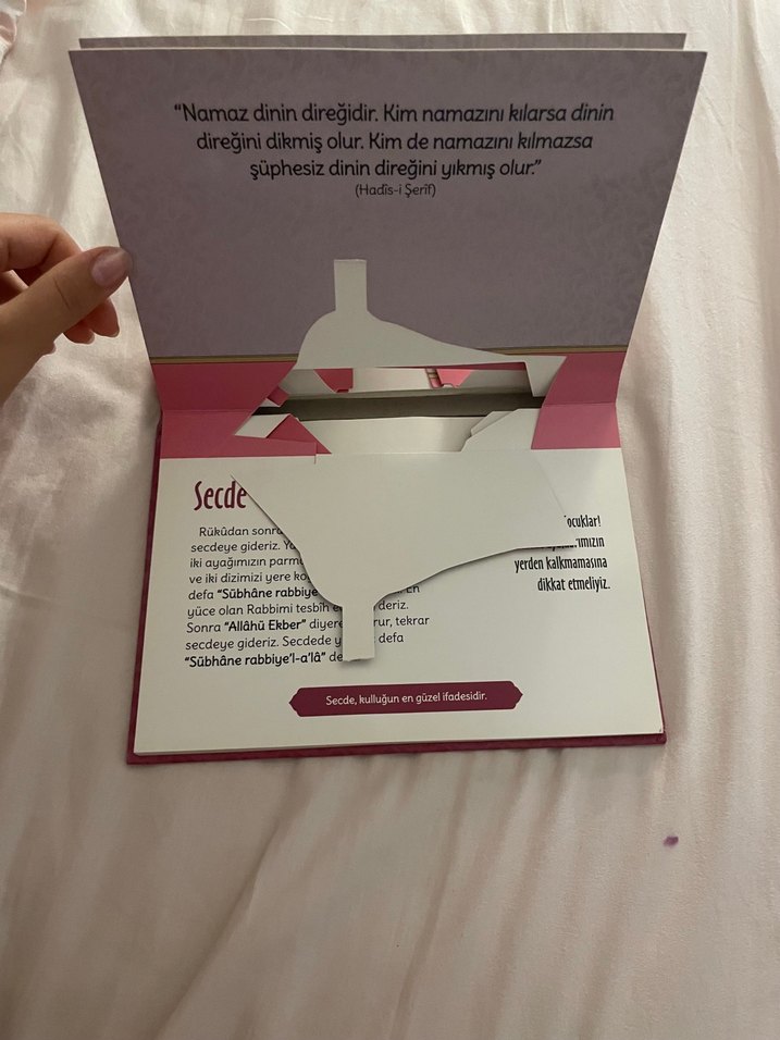 Namaz Kılmayı Öğreniyorum Kitabı - Görsel 4