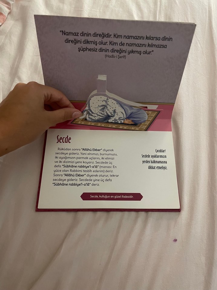 Namaz Kılmayı Öğreniyorum Kitabı - Görsel 5