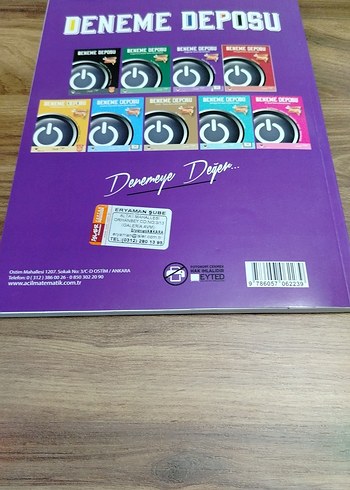 Deneme Deposu Üçgenler Konu Denemeleri Kitabı