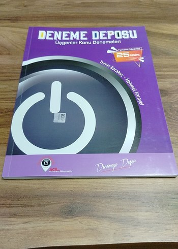 Deneme Deposu Üçgenler Konu Denemeleri Kitabı