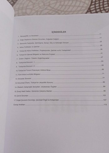  3 Adım AYT Coğrafya Sınav Hazırlık Kitabı