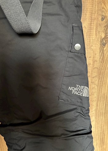 North Face Siyah Erkek çocuk ve kadın Kayak Pantolonu, Kemerli, Normal Boy