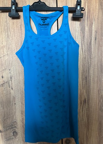 Hummel Mavi Baskılı Spor Atlet