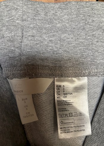 H&M Gri Rahat Kesim Eşofman