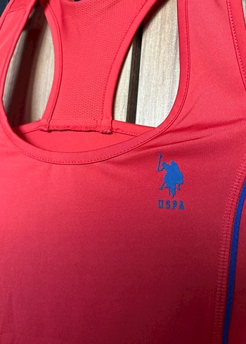 U.S Polo Assn. Kırmızı V yaka Sporcu Atlet