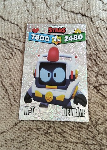  Beden Brawl Stars Hologramlı Kart Yeni Seri