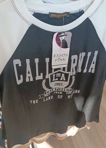 Baskılı Kısa Kollu Pamuklu Tişört - Görsel 3