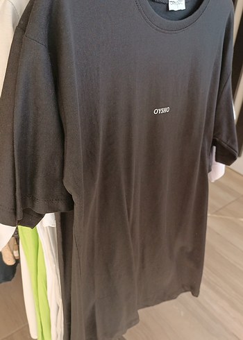 Siyah Tişört, Kısa Kollu, Salaş - Görsel 2