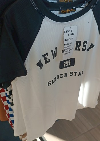 Kız Çocuk Beyaz Baskılı Kısa Kollu Tişört - Görsel 3