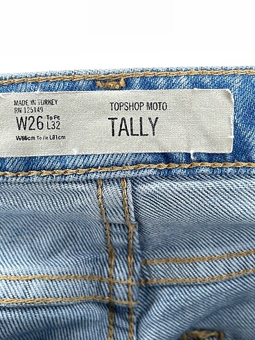26 Beden mavi Renk Topshop Jean / Kot %70 İndirimli.