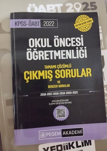KPSS-ÖABT 2022 Okul Öncesi Öğretmenliği Çıkmış Sorular