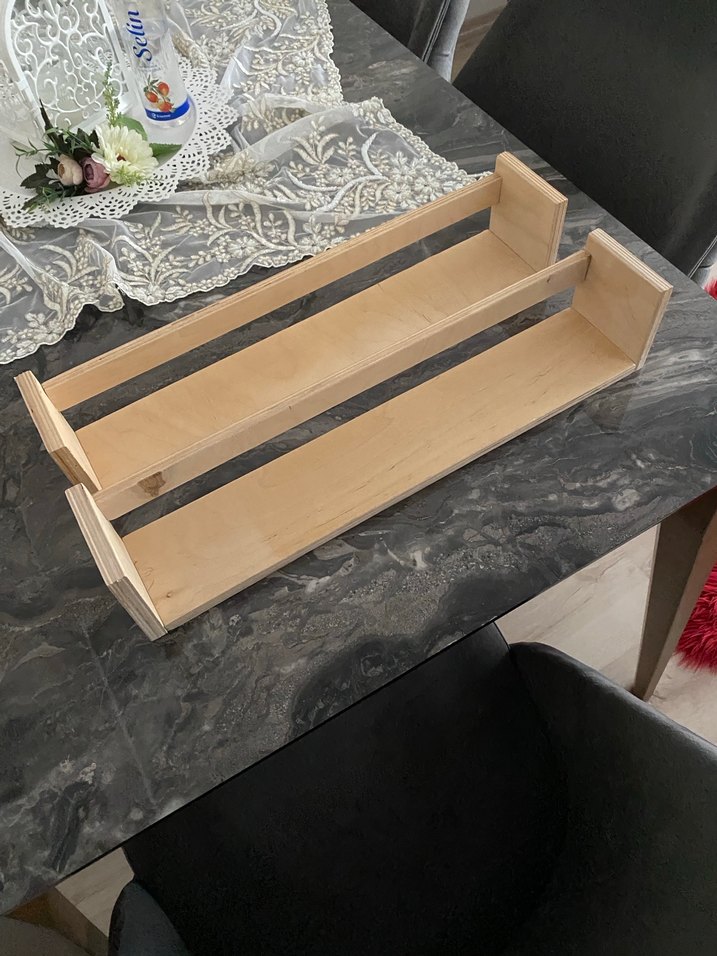 Parlak Bej Çocuk Rafı - Görsel 2