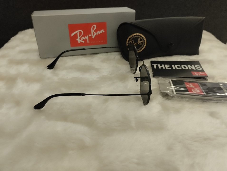 Ray-Ban Siyah 3548 Hexagonal Güneş Gözlüğü - Görsel 4