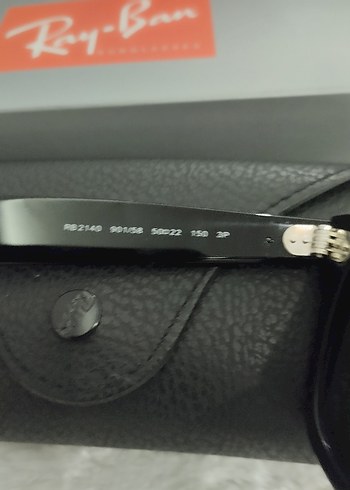 Ray-Ban 2140 wayfarer polarize güneş gözlüğü - Görsel 8