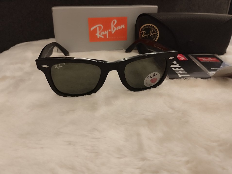 Ray-Ban 2140 wayfarer polarize güneş gözlüğü - Görsel 4